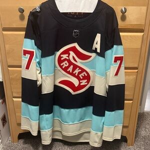 Seattle Kraken Winter Classic Jersey size 52 - Rare!